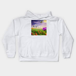 Princess Flower Kids Hoodie